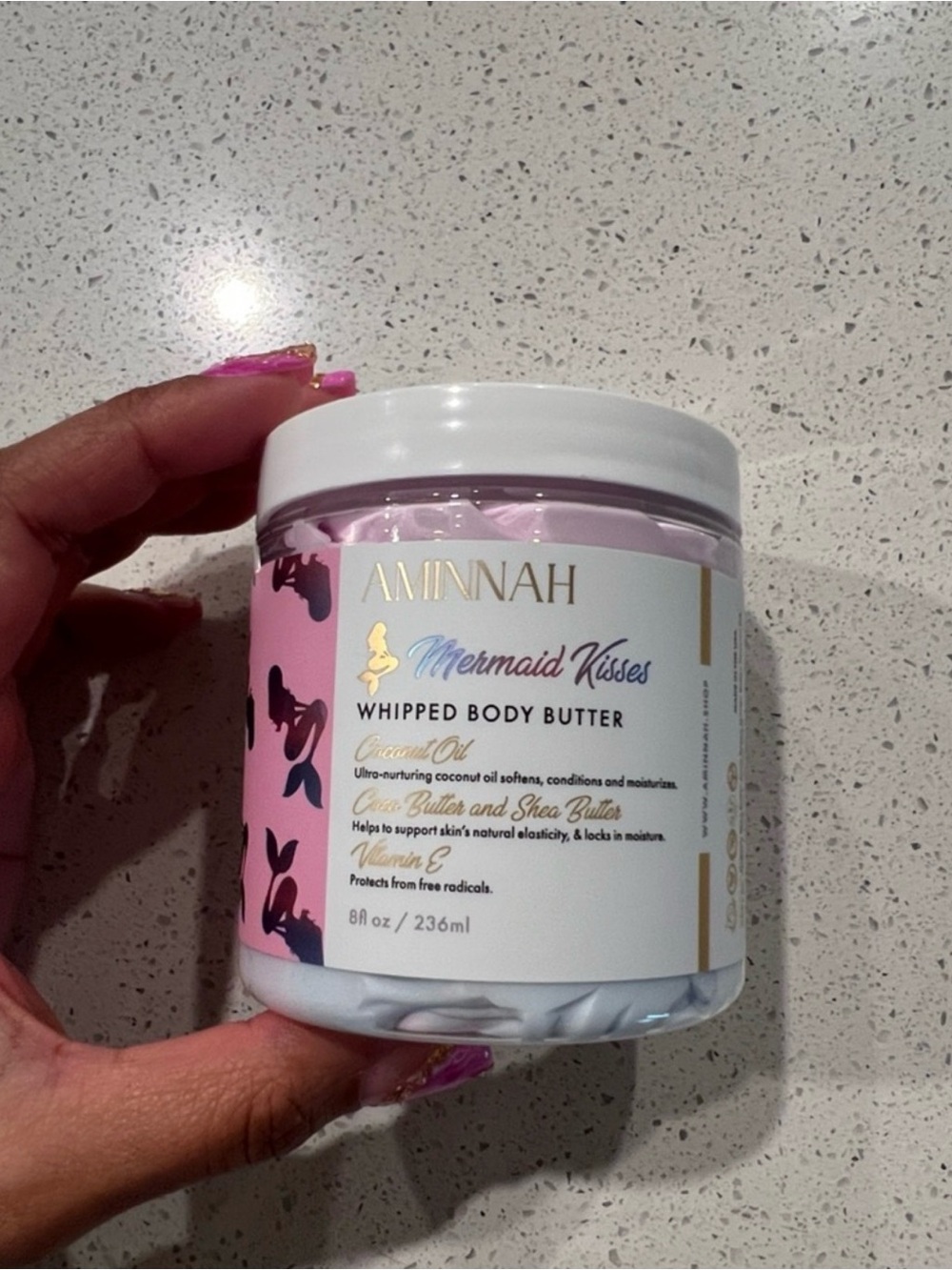 5/$35 NWT Aminnah Mermaid Kisses Whipped Body Butter retails $32